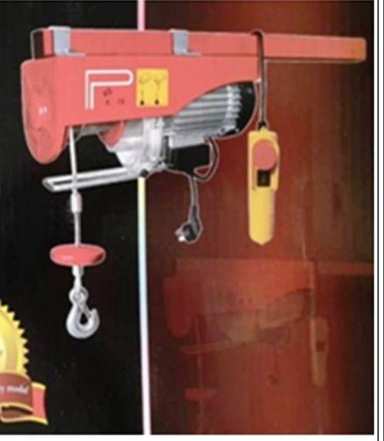 ELECTRIC HOIST WITH WIRE ROPE