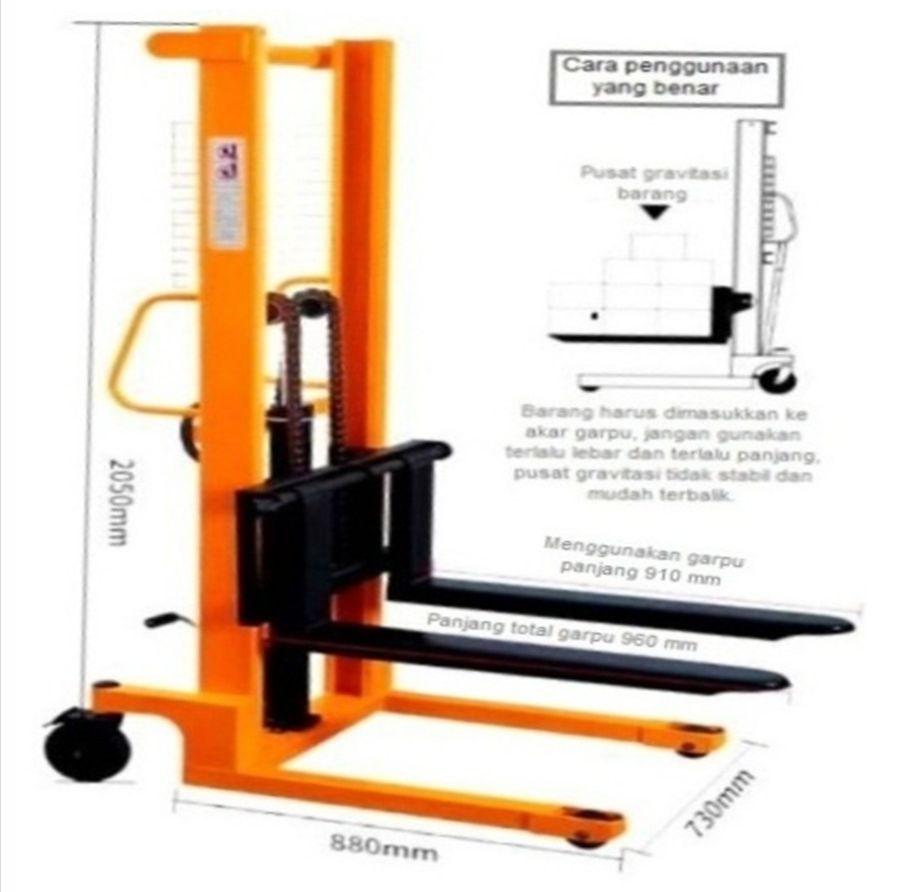 HAND LIFT ELEVATOR / FORKLIFT MANUAL DAIKUSHA