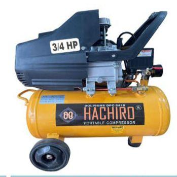 PORTABLE COMPRESSOR HACHIRO 3/4 HP 